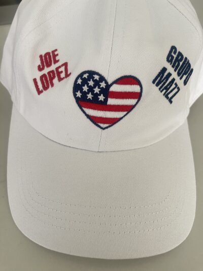 RED, WHITE, AND BLUE MAZZ CAP