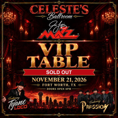 SOLD OUT - VIP TABLE - SOLD OUT